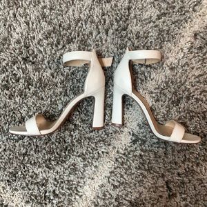 Vince Camuto White heels